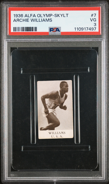 1936 Alfa Olymp-Skylt Archie Williams Track & Field #7