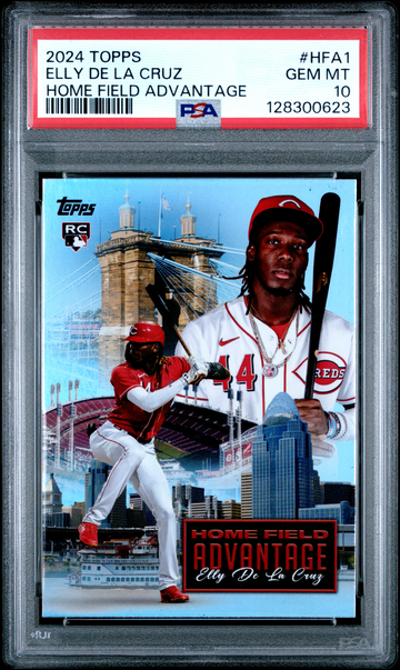 2024 Topps Elly De La Cruz Home Field Advantage Rookie RC PSA 10
