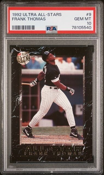 1992 Ultra All-Stars Frank Thomas #9 PSA 10 New Slab Chicago White Sox
