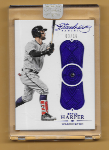 2017 Flawless Bryce Harper /10 Sapphire