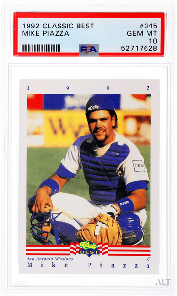 1992 Classic Best Mike Piazza #345 PSA 10 Gem Mint