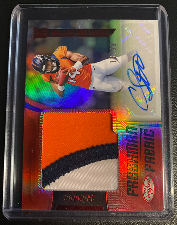 2018 Certified Courtland Sutton Freshman Fabric RPA
