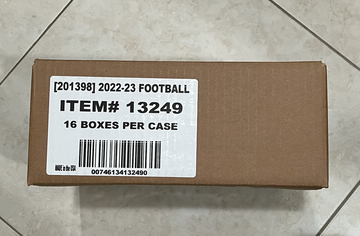 2022 Panini Donruss Clearly Nfl football sealed hobby case (16 boxes) rare