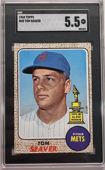 1968 Topps Tom Seaver SGC 5.5 Topps Rookie Trophy