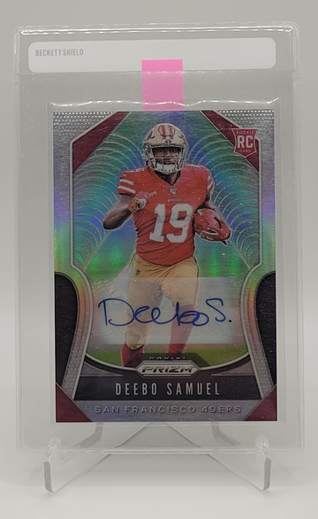 2019 Panini Prizm Silver Deebo Samuel Rookie Auto #346