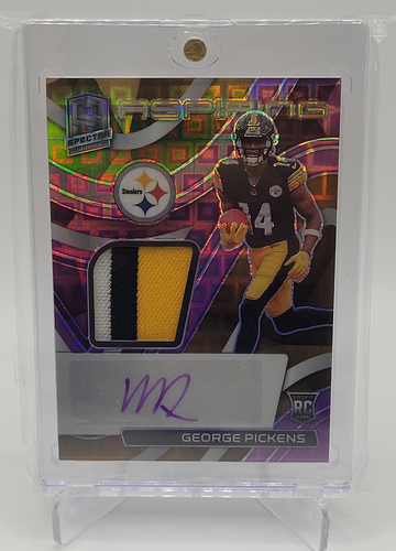 2022 Panini Spectra Aspiring Pandora George Pickens #APA-GPI RPA /30