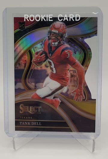 2023 Panini Select Club Level Prizm Tank Dell Rookie Die-Cut #219