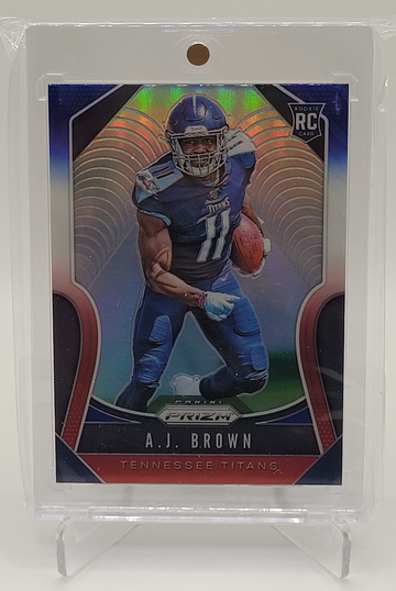 2019 Panini Prizm Red, White, Blue Prizm A.J. Brown Rookie #344