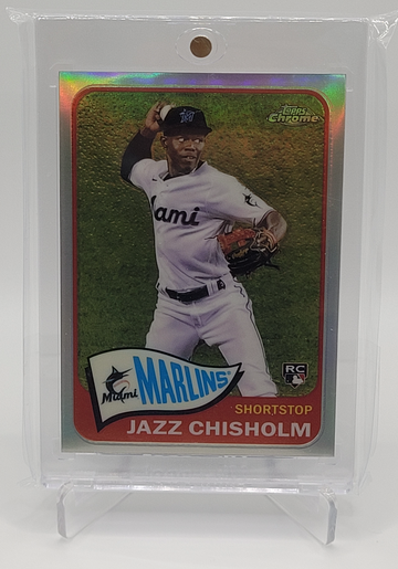 2021 Topps Chrome Refractor Chisholm Rookie #TH65-2