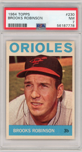 Brooks Robinson 1964 Topps #230 PSA 7
