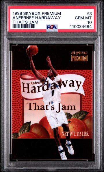 Anfernee Hardaway 1998 Skybox Premium That's Jam PSA 10
