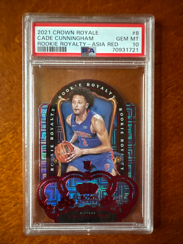 2021 crown royal cade Cunningham rookie