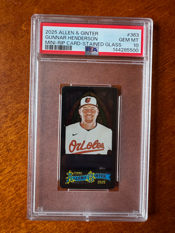 2015 Allen & Gunter mini stained glass Gunnar Henderson 