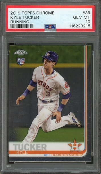 2019 Topps Chrome Kyle Tucker
