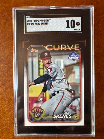 2024 Topps pro debut Paul skenes