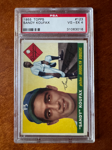 1955 Topps Sandy Koufax