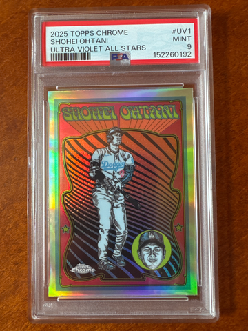2025 Topps Chrome Ultra Violet Ohtani