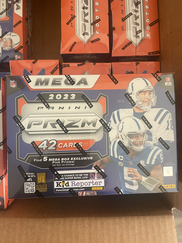 (18) 2023 PRIZM Football MEGAs