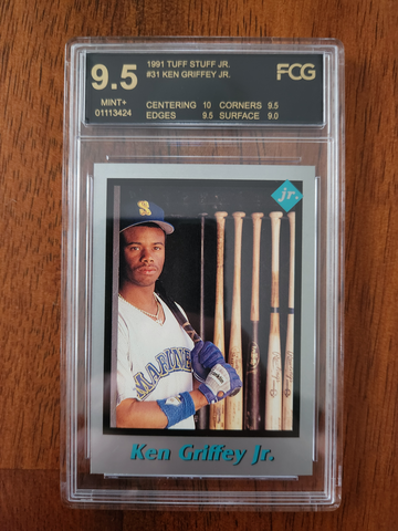 1991 Tough stuff Jr Ken Griffey Jr 
