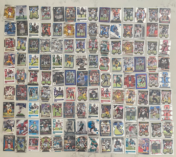 126 Card Football Rookie Lot RC Tua Lawrence Hubbard Etienne Harris Willis Trask