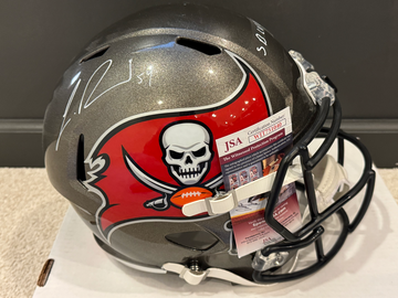 Tampa Bay Buccaneers Lavonte David Full Size autographed helmet Super Bowl LIV