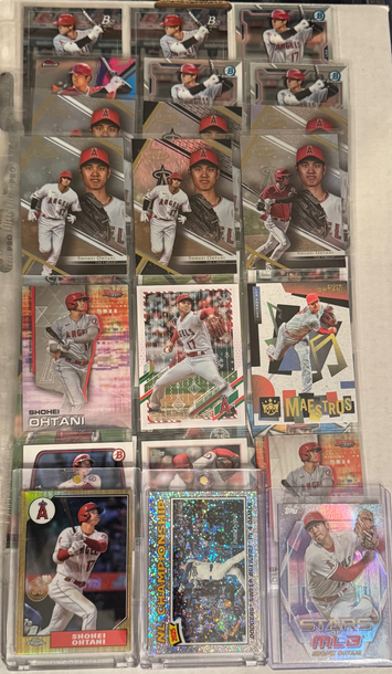 Shohei Ohtani 39 Card Lot from 2019-2026 Read Description.