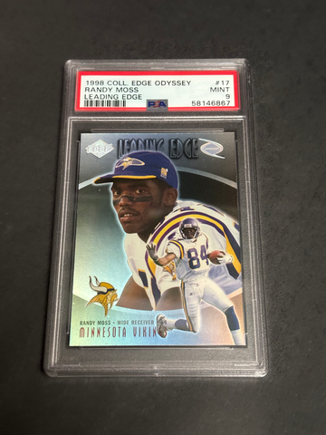 1998 Collectors Edge Randy Moss Odyssey #17 PSA 9 