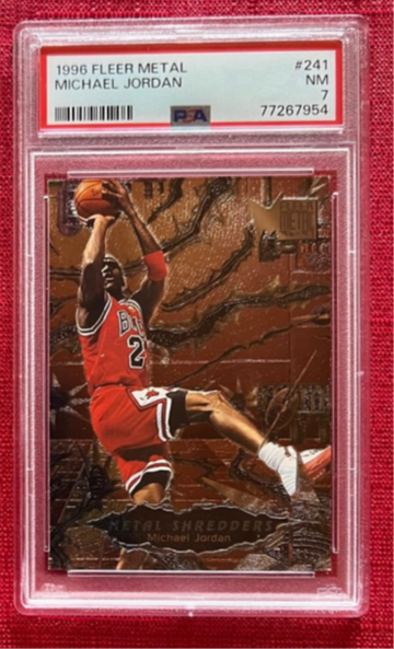 1996 Fleer Metal Michael Jordan #241