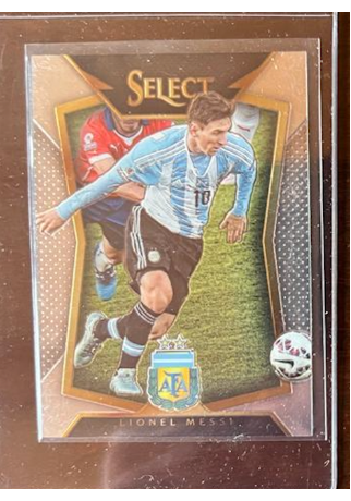 Lionel Messi 2-card Panini Select lot! RARE! Argentina FC Barcelona Barça