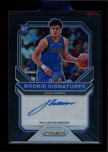 2020 Panini Prizm Josh Green Rookie Signatures Black 1/1
