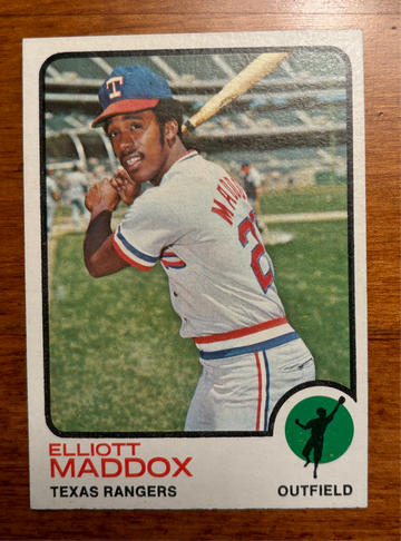 1973 TOPPS ELLIOT MADDOX #658, NM-MT, HIGH GRADE