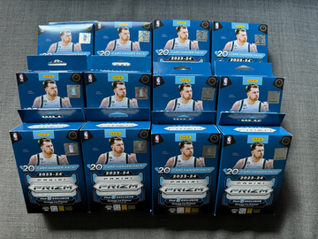 2023-24 Prizm Basketball Hanger Box Lot of (12) Boxes