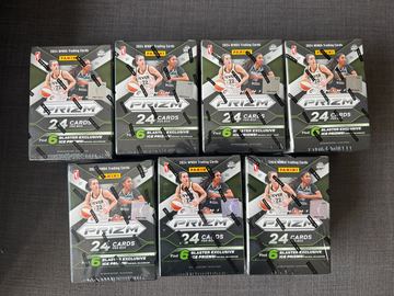 2024 Prizm WNBA Blaster Box Lot of (7) Boxes