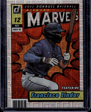 2022 Donruss Marvels Francisco Lindor