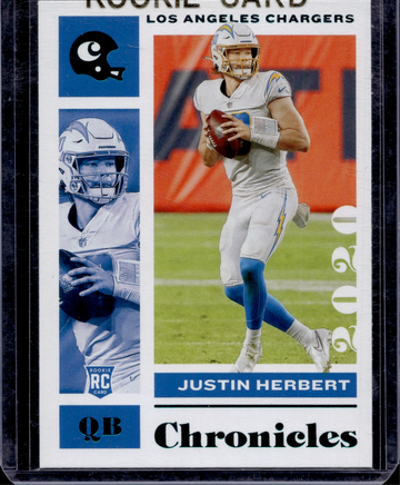 2020 Panini Chronicles Justin Herbert RC
