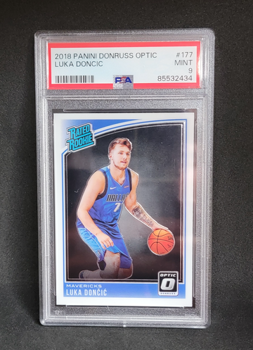 2018 Donruss Optic- Luka Doncic, PSA 9