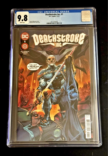 Deathstroke #1 CGC 9.8