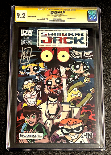 Samurai Jack #5 CGC SS 9.2