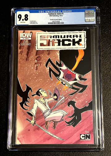 Samurai Jack #1 CGC 9.8