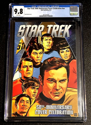 Star Trek: 50th Anniversary Cover Celebration #1 CGC 9.8