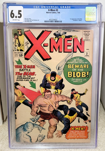 X-Men #3 (1964) CGC 6.5 - 1st Appearance of the Blob Marvel Comics Key
