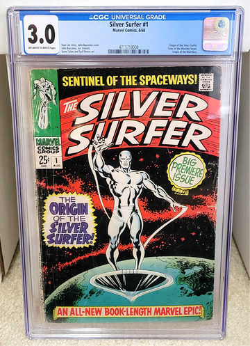 Silver Surfer #1 (1968) CGC 3.0 - Origin of Silver Surfer Marvel Comics Key