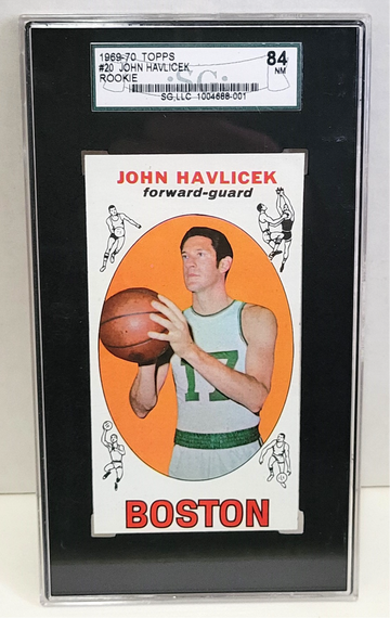 1969-70 Topps John Havlicek RC #20 - SGC 84 NM 7 Celtics HOF Rookie