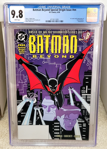 Batman Beyond Special Origin Issue #nn (1999) CGC 9.8 - 1st Terry McGinnis DC Comics Key