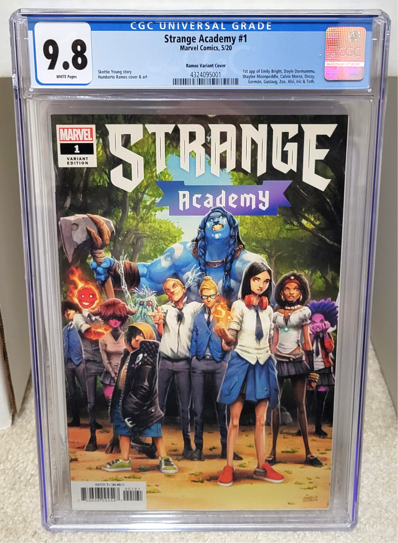 Strange Academy #1 (2020) CGC 9.8 - 1:25 Ramos Variant Marvel