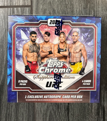 2025 Topps Chrome UFC Sapphire Edition Box
