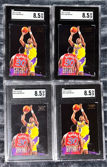 1996-97 Fleer Kobe Bryant LOT SGC 8.5