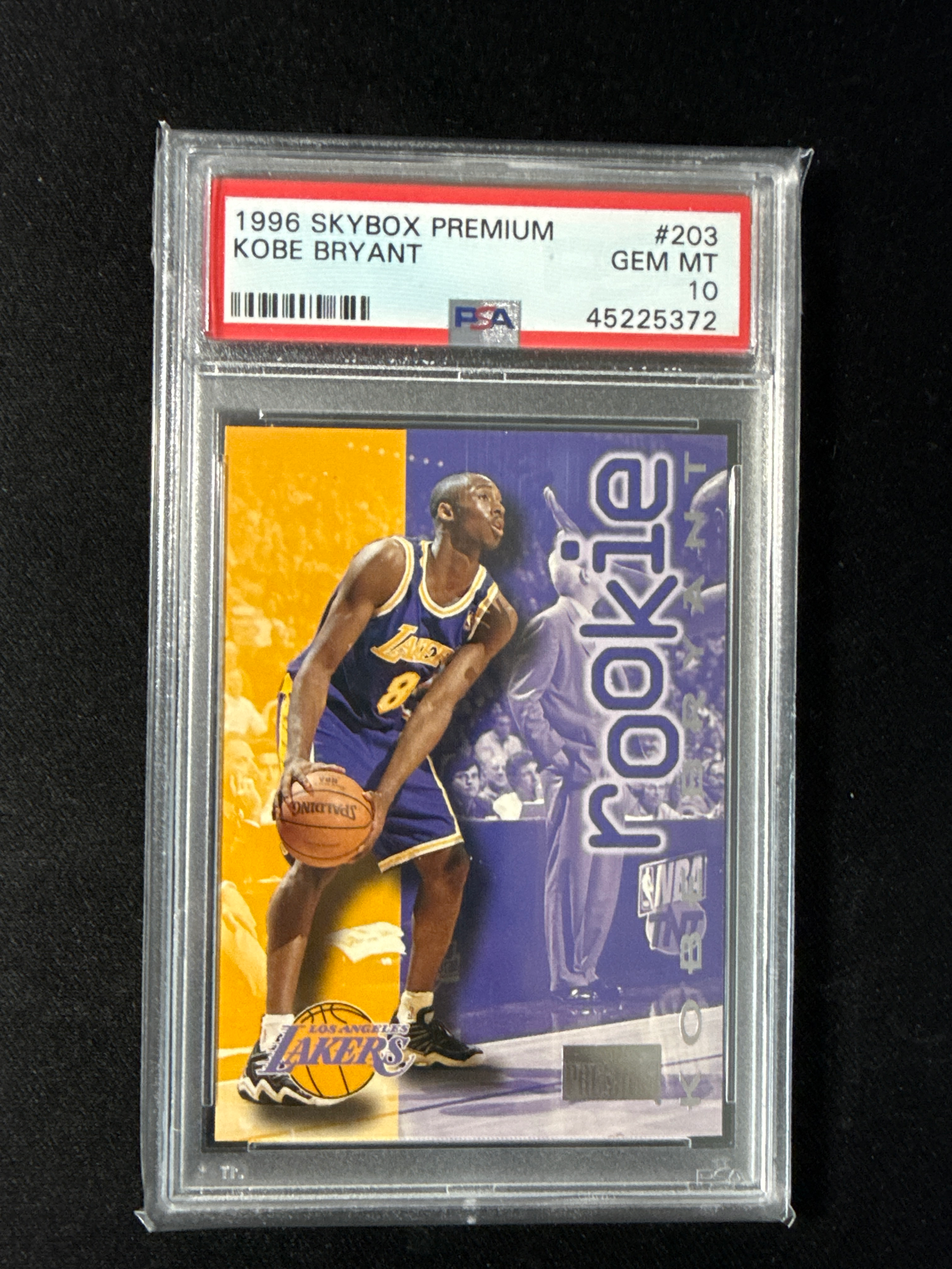 1996 Skybox Premium Kobe Bryant Rookie #203 PSA 10 | Card Ladder
