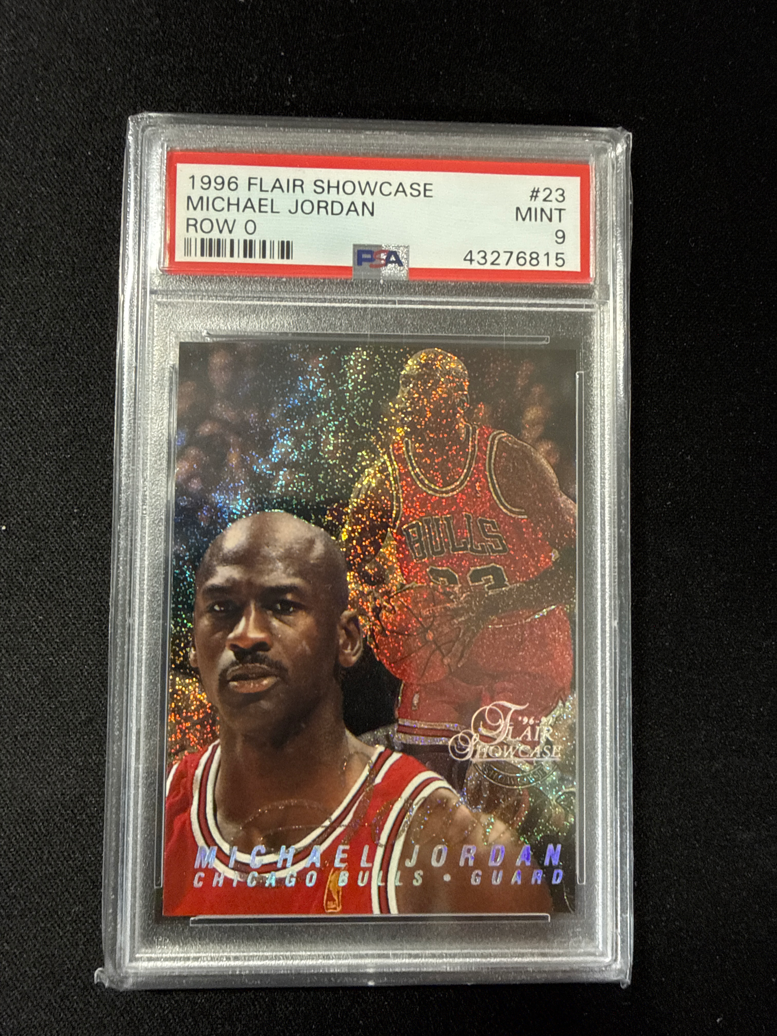 1996 Flair Showcase Michael Jordan Row 0 #23 PSA 9 | Card Ladder
