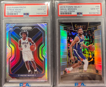 Tyrese Maxey Mikal Bridges Rc Psa 10